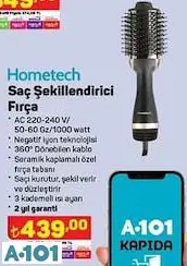 HOMETECH SAÇ ŞEKİLLENDİRİCİ FIRÇA